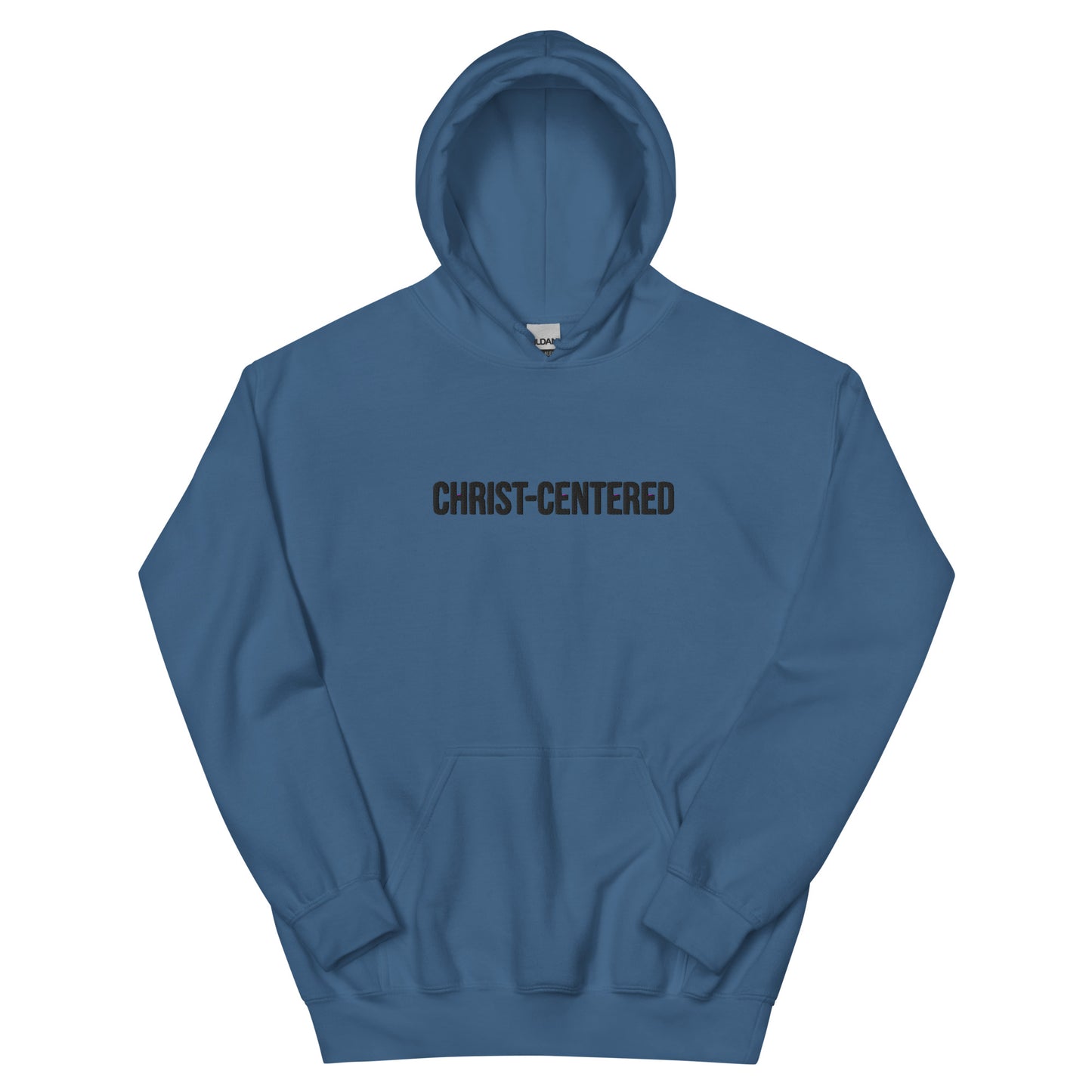 Christ-Centered Embroidered Hoodie | Christian Faith Hoodie with Colossians 3:23