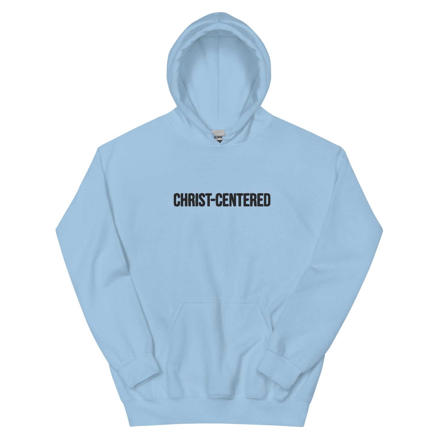 Christ-Centered Embroidered Hoodie | Christian Faith Hoodie with Colossians 3:23