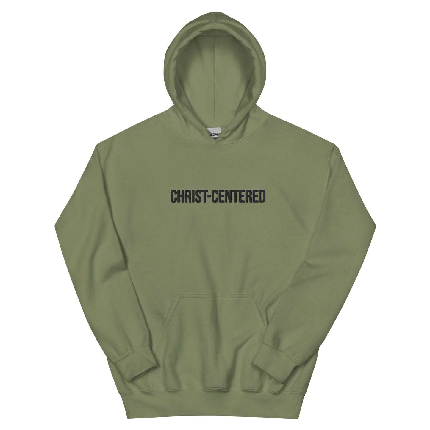 Christ-Centered Embroidered Hoodie | Christian Faith Hoodie with Colossians 3:23