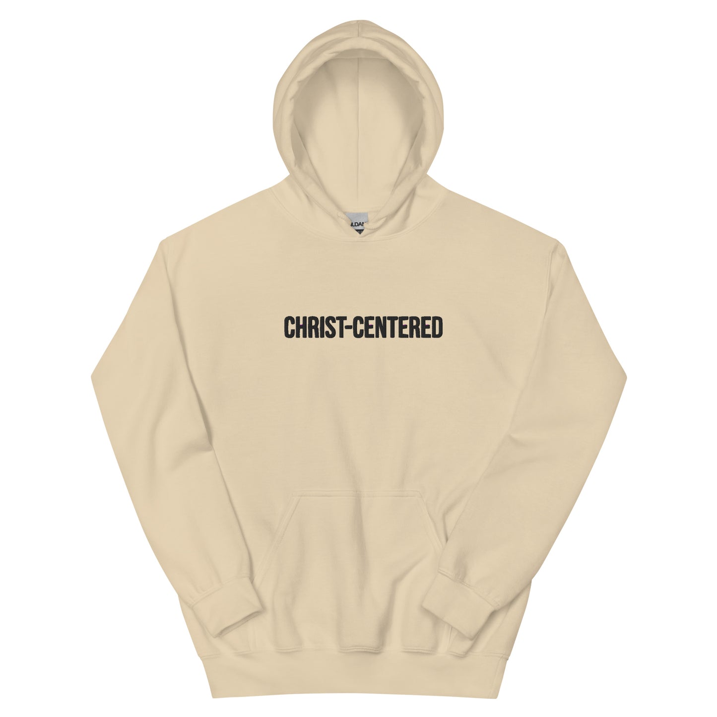 Christ-Centered Embroidered Hoodie | Christian Faith Hoodie with Colossians 3:23