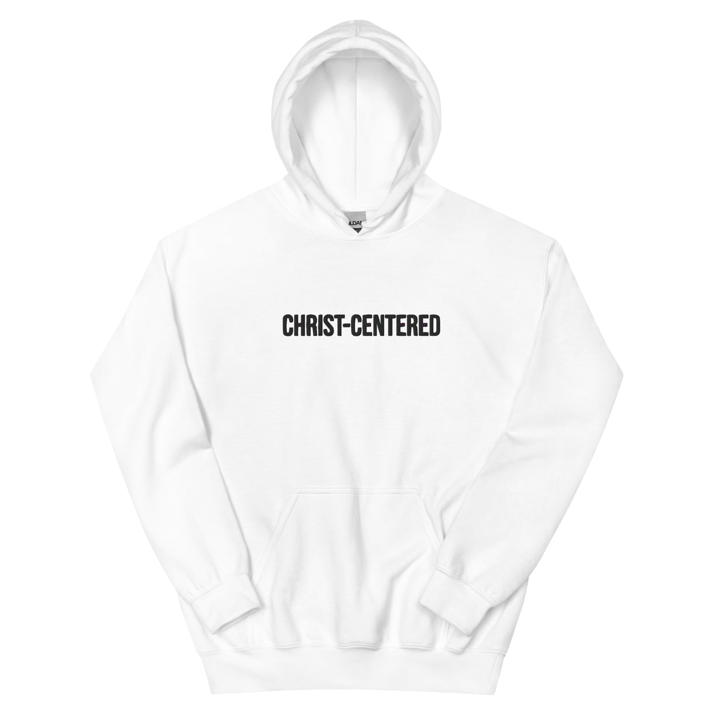 Christ-Centered Embroidered Hoodie | Christian Faith Hoodie with Colossians 3:23