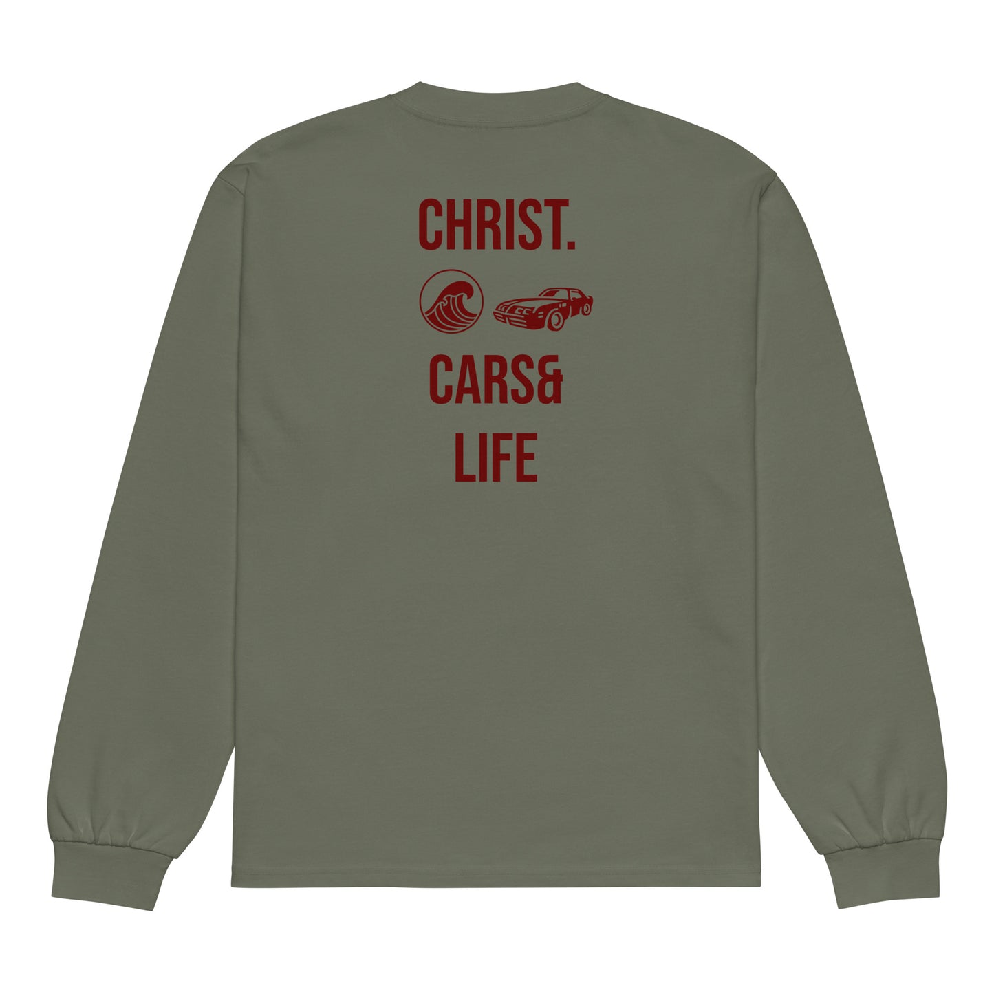 C-C&L Embroidered Sweatshirt | Christian Streetwear | Cross & Colossians 3:23 Graphic